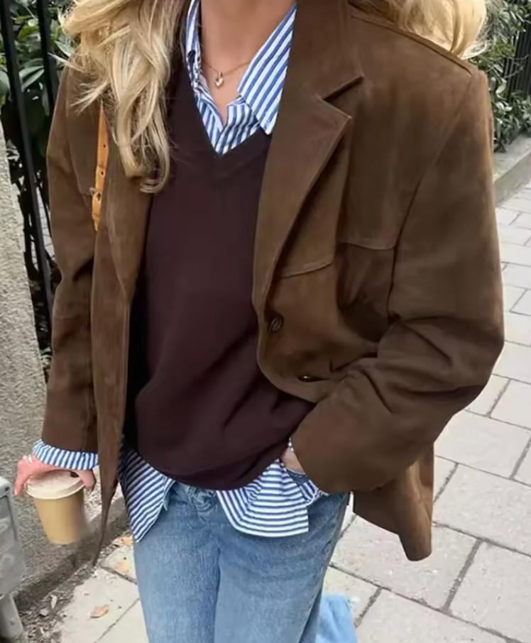 Women's Single-Button Jacket