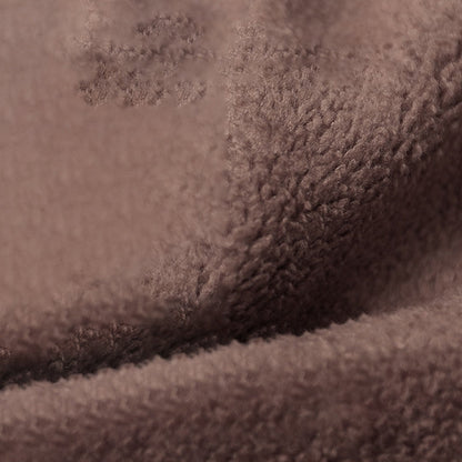 Button-Front Sherpa Vest with Notch Collar and Side Pockets